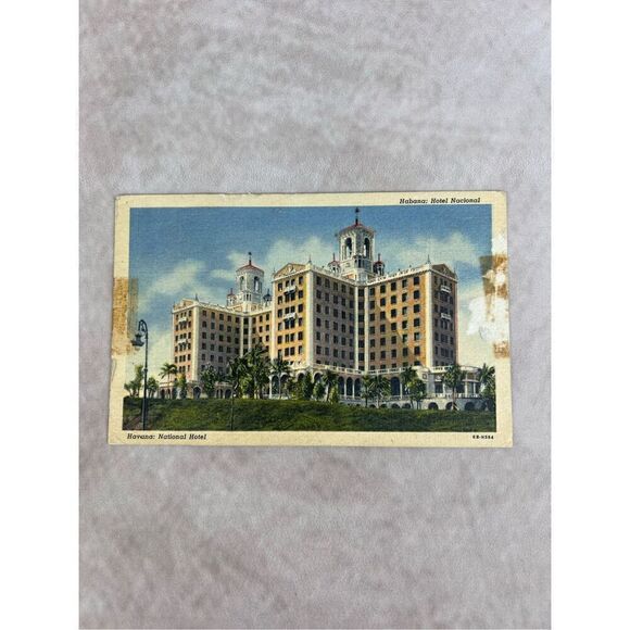 Havana ~ National Hotel 1950 Postcard - Picture 1 of 4